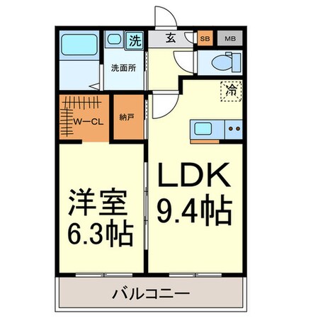 A・City常滑原松の物件間取画像